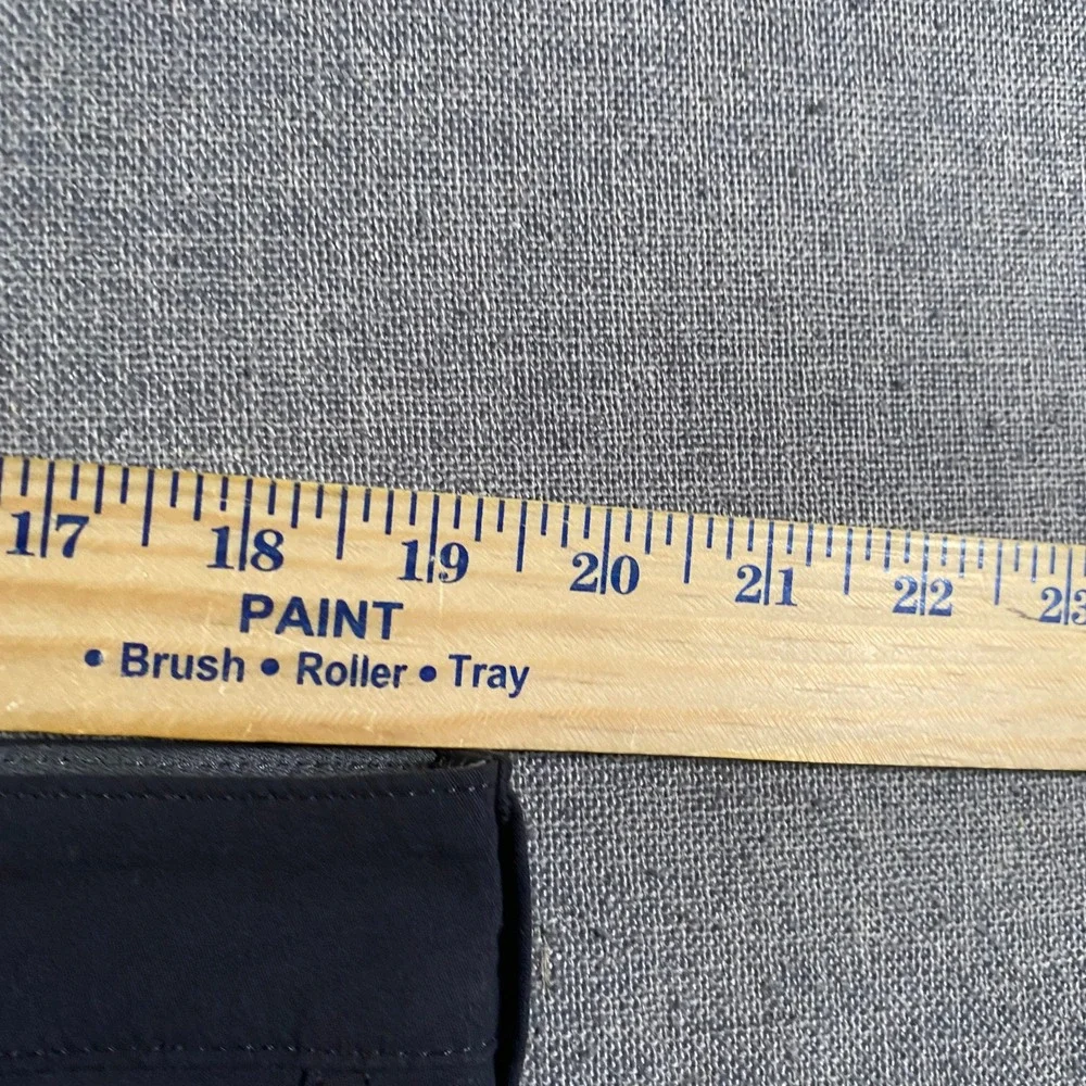 Eddie Bauer Mens 38x32 Black Hiking Ranier Pants Outdoor Nylon Spandex Blend